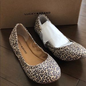 Lucky Brand Persian Leopard Flats